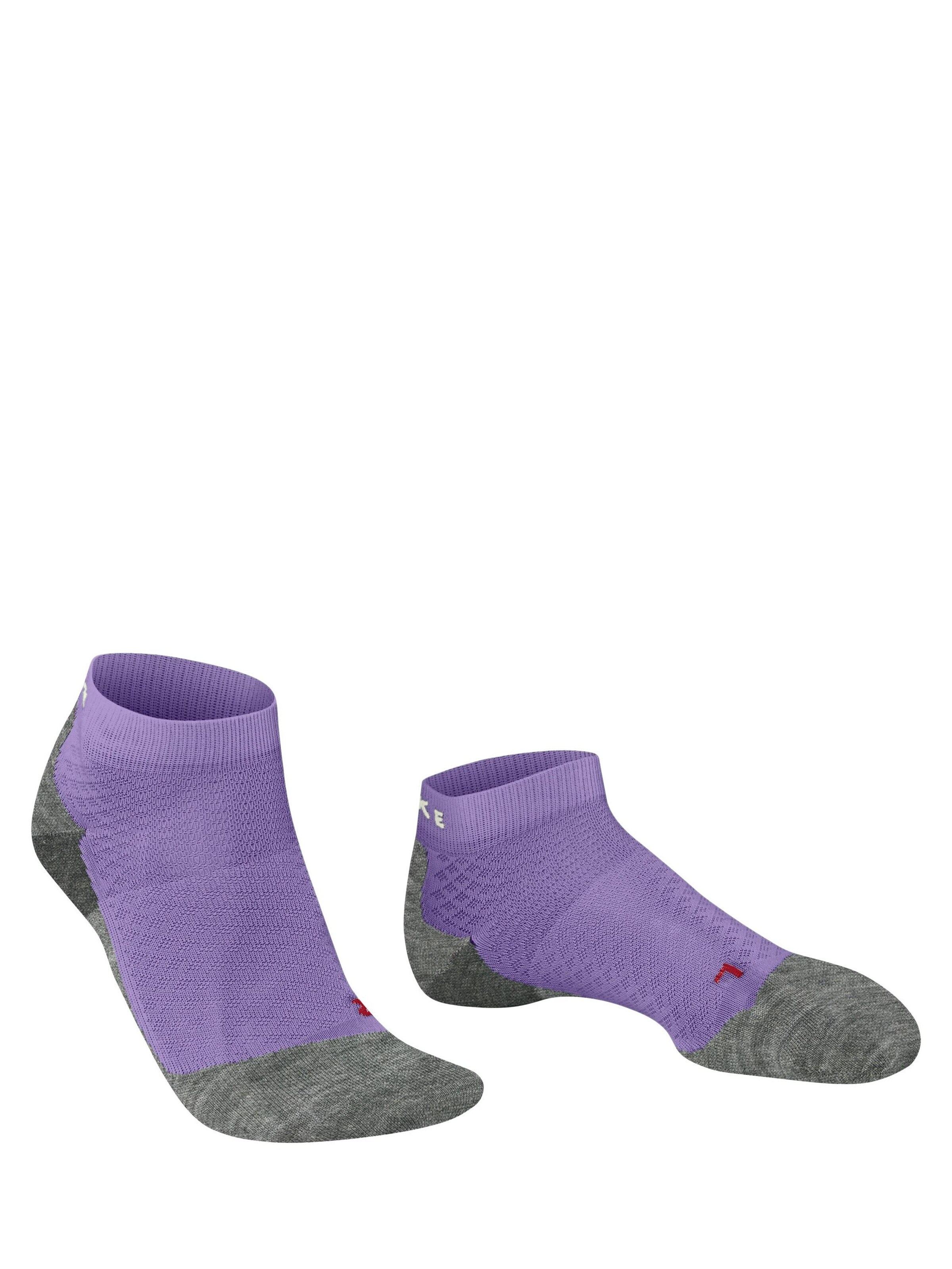 FALKE Athletic Socks 'RU5 Race Short' in Purple