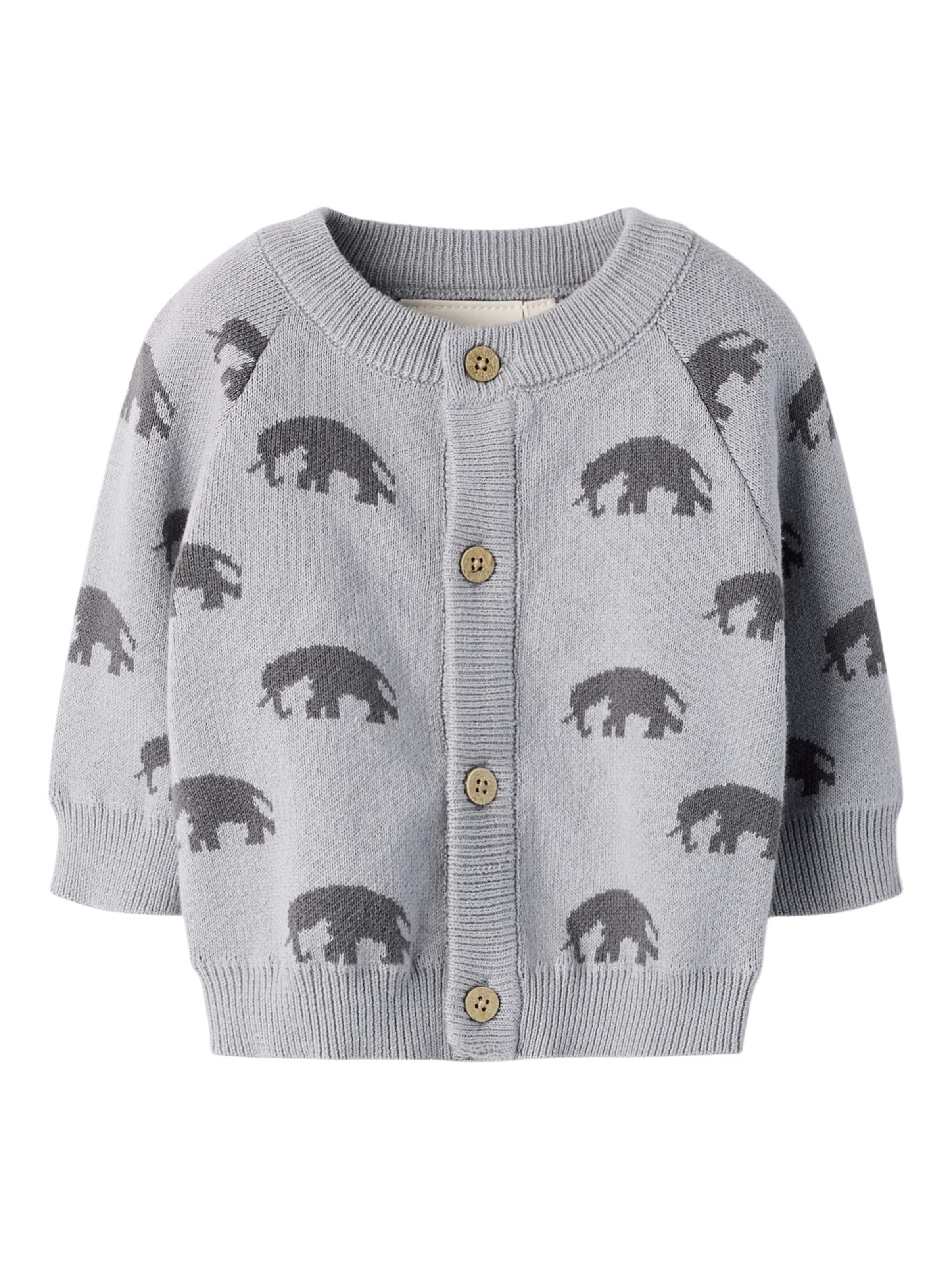 Cardigan NAME IT en gris : devant