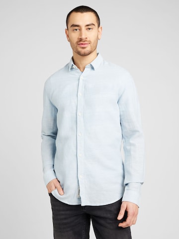 GARCIA - Regular Fit Camisa em azul: frente