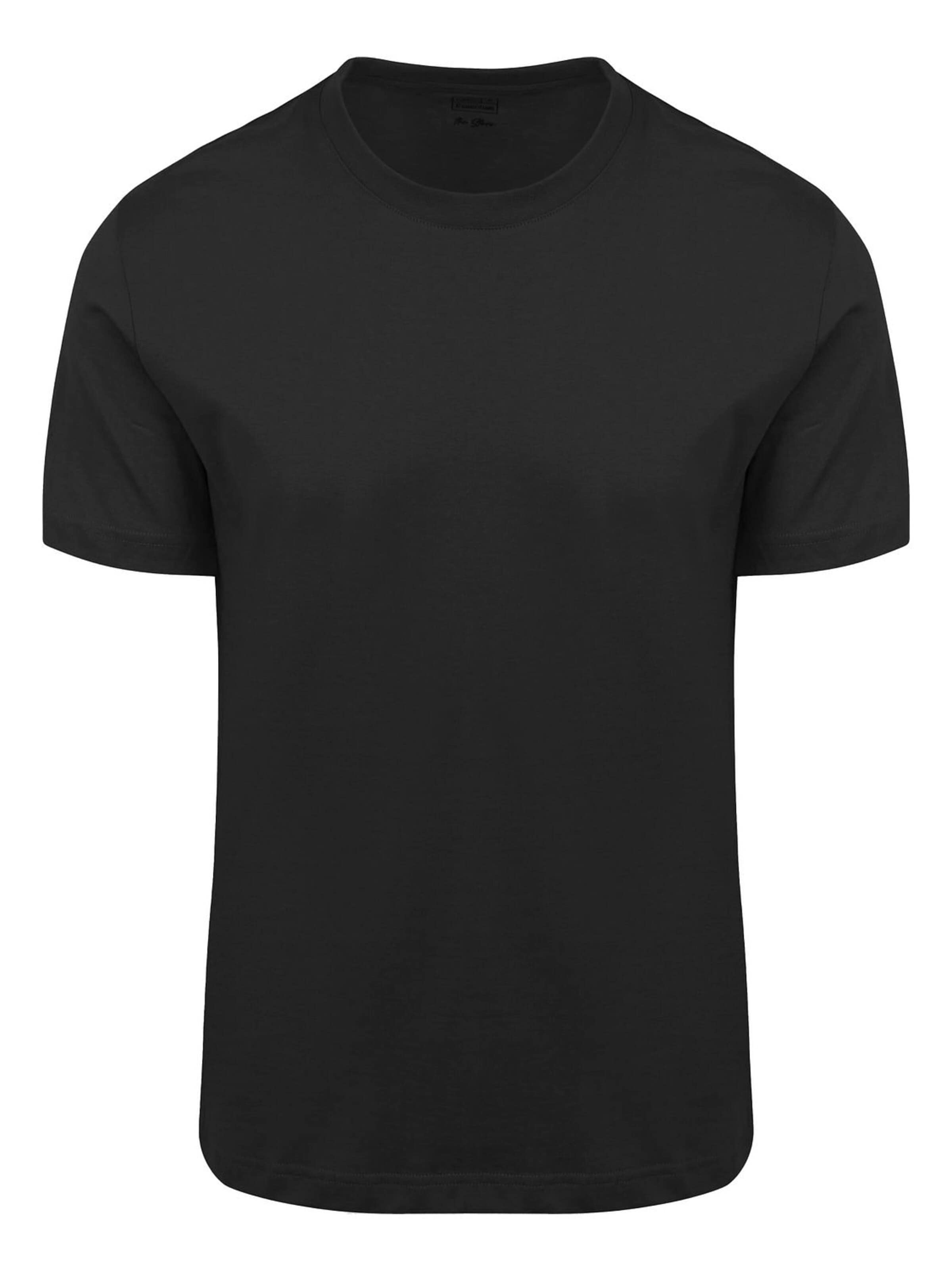 KING Essentials Shirt 'The Steve'‌‌‌‌‌‌‌ in Schwarz: Vorderseite