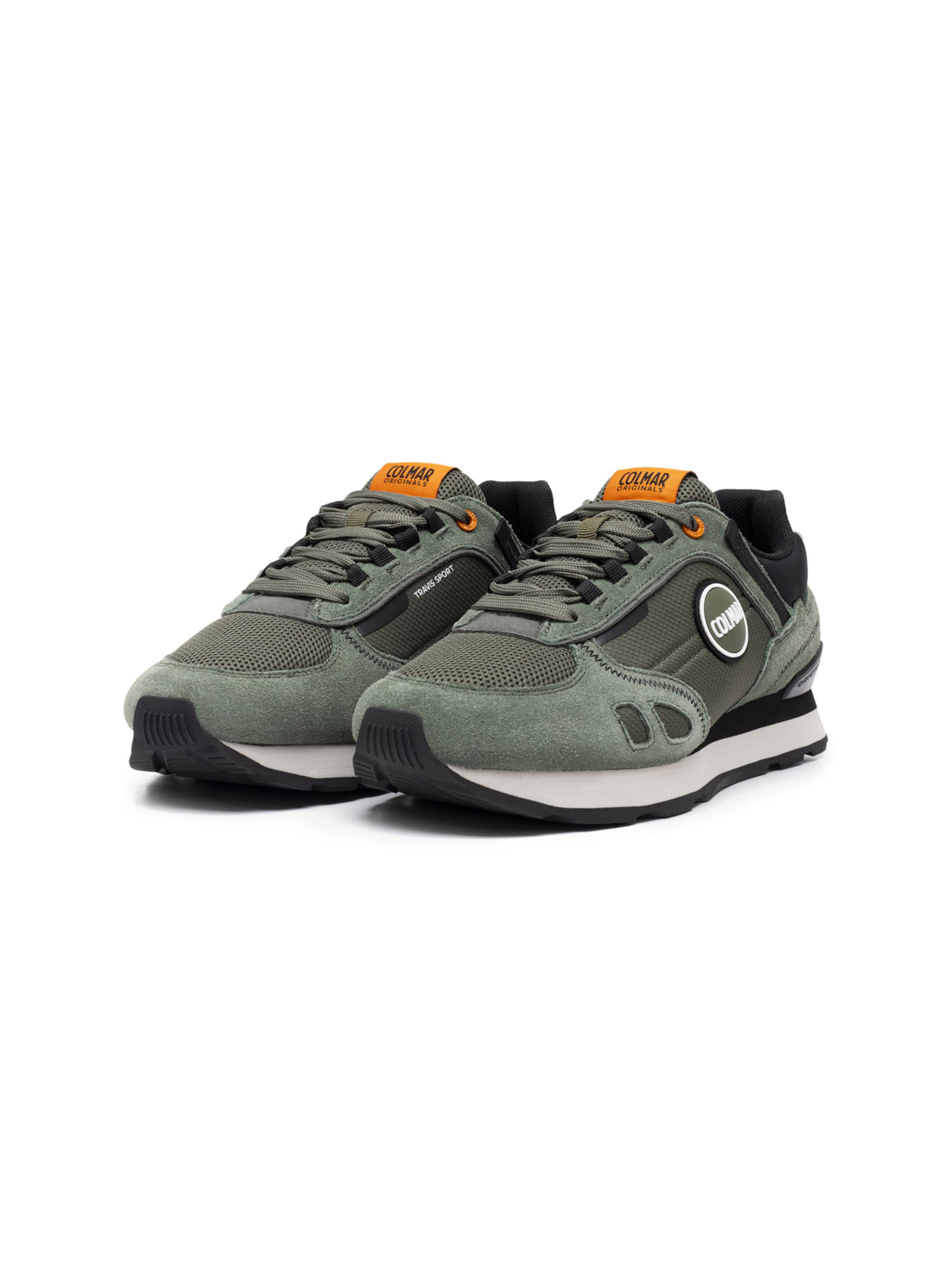 Baskets basses 'Travis Bold' Colmar en vert : devant