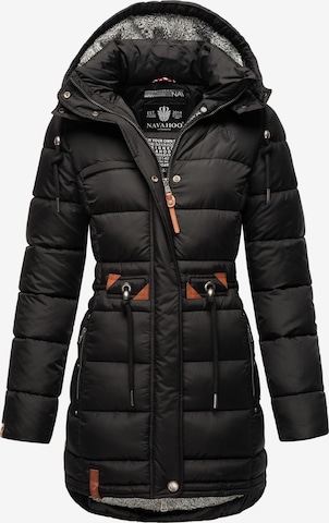 Manteau d’hiver 'Dalie' NAVAHOO en noir : devant