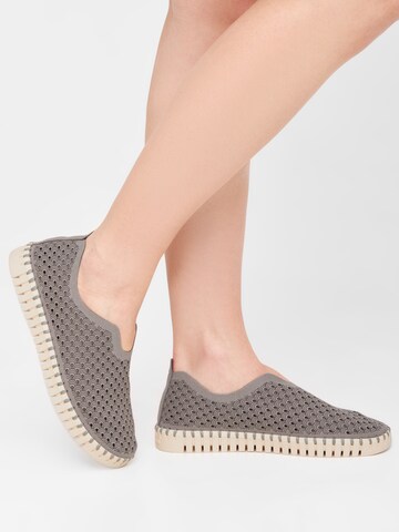 ILSE JACOBSEN Slip On i grå: forside