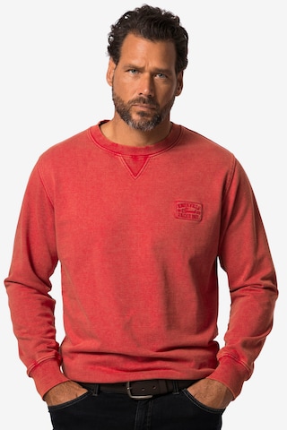 JP1880 Sweatshirt in Rood: voorkant