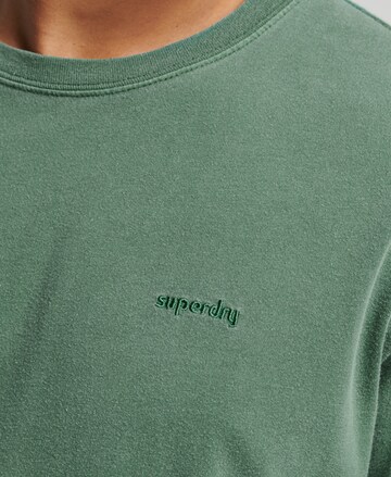 T-Shirt 'Mark' Superdry en vert