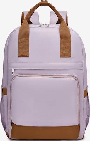 Kono Backpack in Purple: front