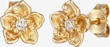 Boucles d'oreilles 'Blume' ELLI en or : devant