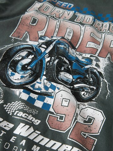 NAME IT - Camiseta 'NKMBANK' en gris