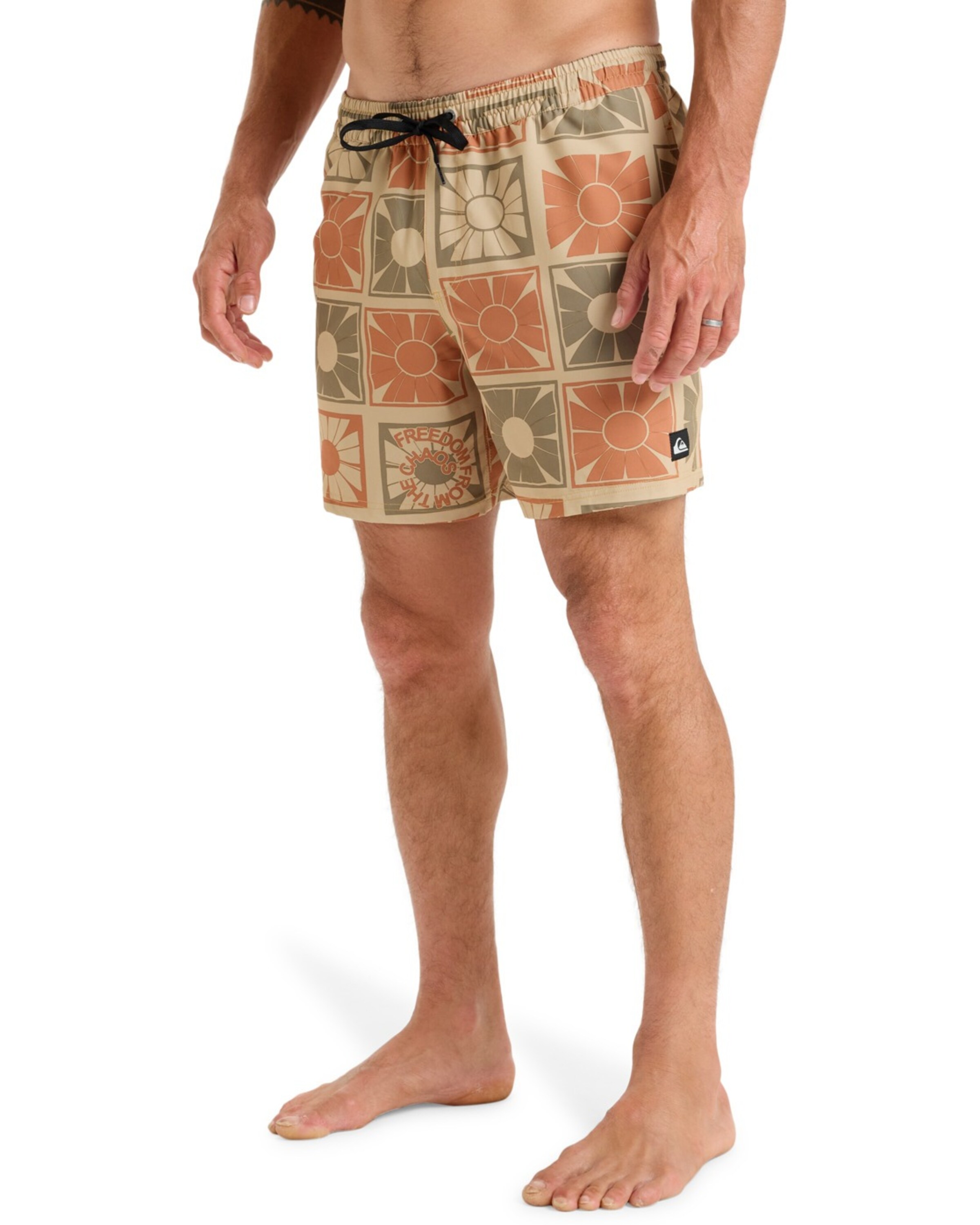 Shorts de bain QUIKSILVER en beige