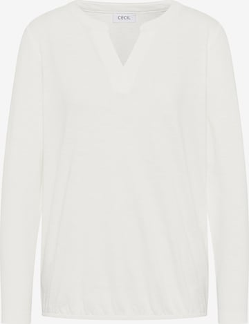 CECIL Shirt in Weiß: Vorderseite