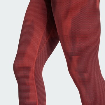 Skinny Pantalon de sport 'All Me' ADIDAS PERFORMANCE en rouge