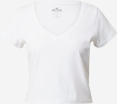 HOLLISTER T-shirt en blanc, Vue avec produit