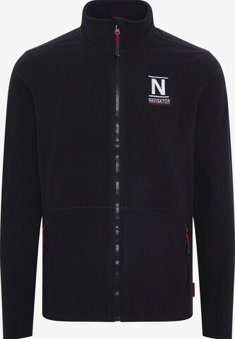 Navigator Fleecejacke in Schwarz: predná strana