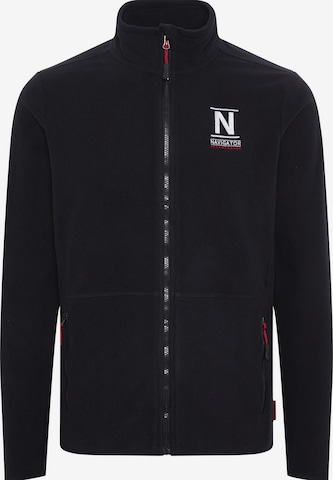 Navigator Fleece Jacket in Black: front