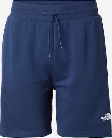 THE NORTH FACE Bukser 'SIMPLE DOME' i blå: forside