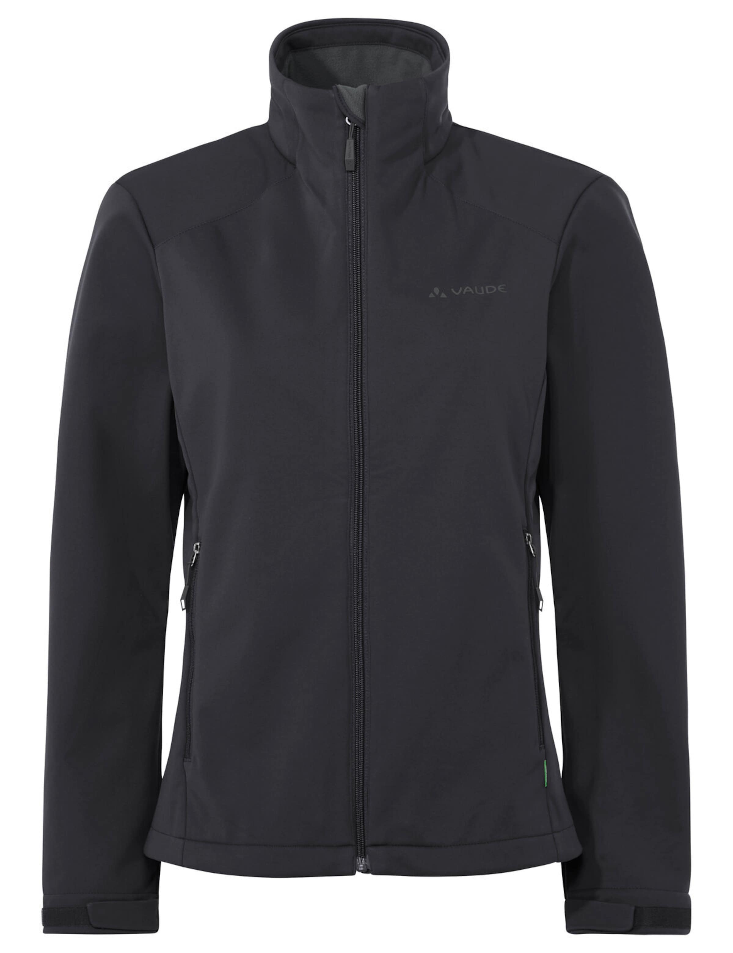 VAUDE Outdoor jacket 'Cyclone VII' in Black: front