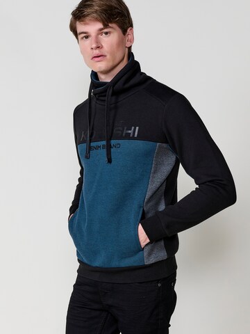 Sweat-shirt KOROSHI en bleu