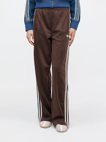 ADIDAS ORIGINALS Voľný strih Nohavice 'FB' - Hnedá: predná strana