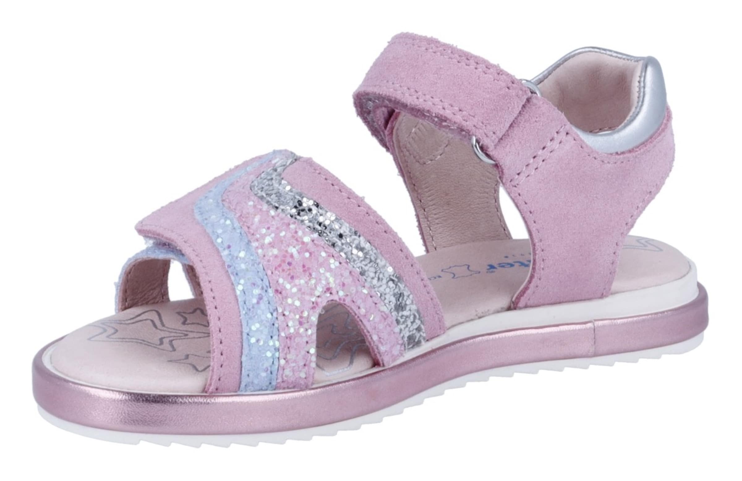 Richter Schuhe Sandale in Pink: Vorderseite