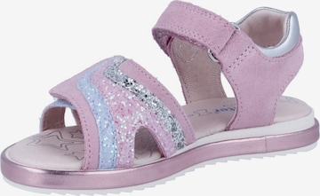 Richter Schuhe Sandale in Pink: Vorderseite