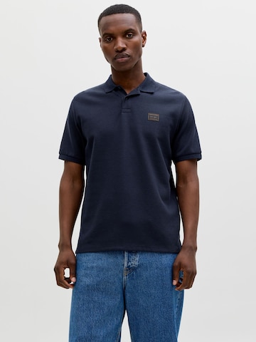 JACK & JONES Shirt in Blauw: voorkant