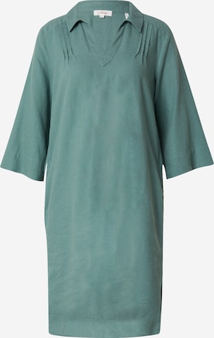 s.Oliver Shirt dress in Green: front