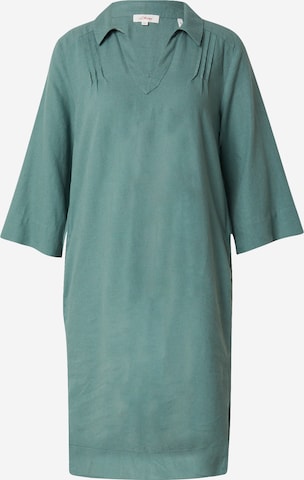 s.Oliver Shirt Dress in Green: front