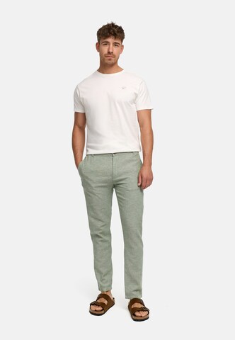 INDICODE JEANS Regular Chino 'Lino' in Groen