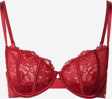 Balconcino Reggiseno 'Amie' di Lindex in rosso: frontale