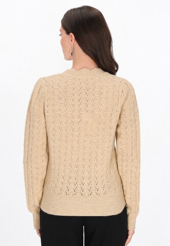 Pull-over usha BLACK LABEL en beige