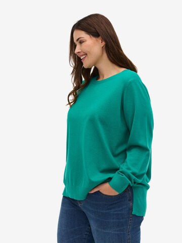 Zizzi Sweatshirt in Green