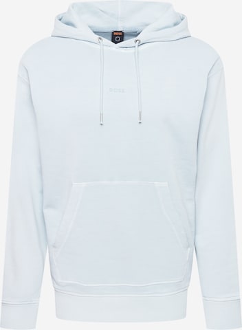 BOSS Sweatshirt 'Wefade' in Blau: predná strana