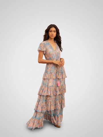Miss June - Vestido 'Robe Longue Anakarina' en azul