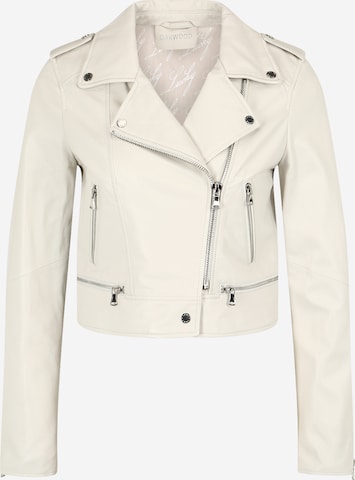 OAKWOOD Between-Season Jacket in White: front