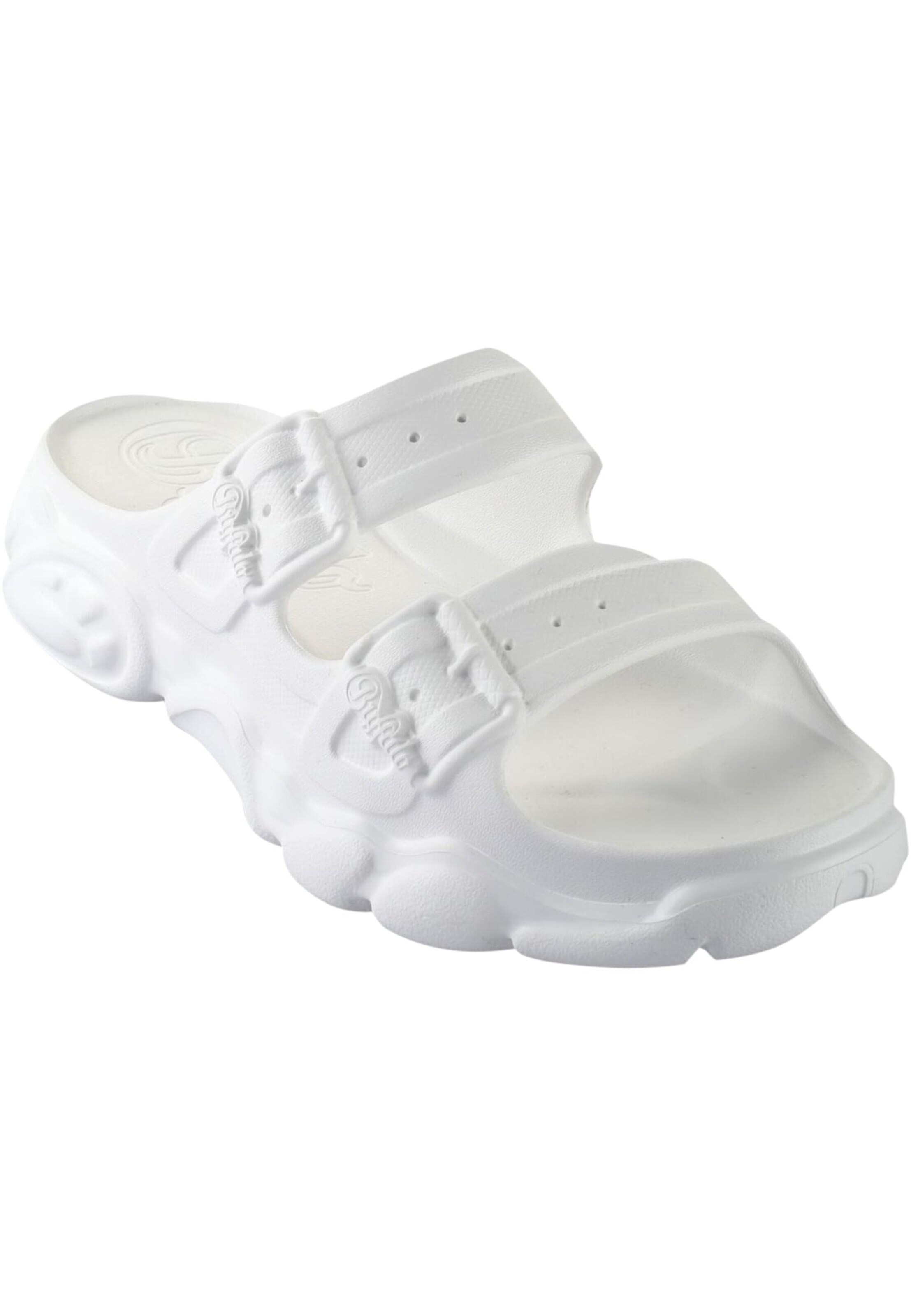 BUFFALO - Zapatos abiertos 'Ari' en blanco