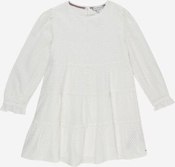 Robe TOMMY HILFIGER en blanc : devant