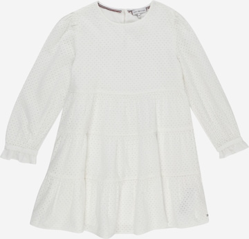 Robe TOMMY HILFIGER en blanc : devant