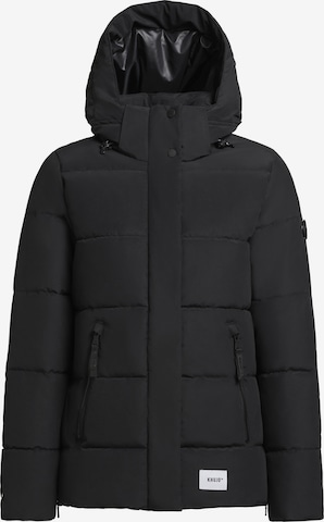 khujo Winter jacket 'Manc' in Black: front