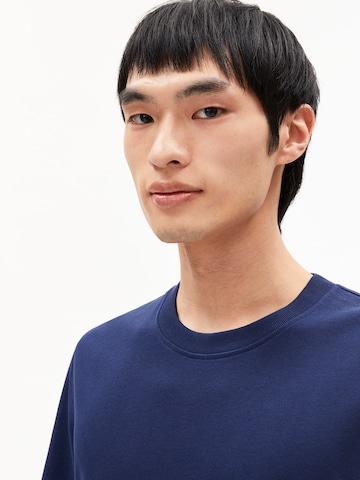 ARMEDANGELS T-Shirt 'MAARKOS' in Blau