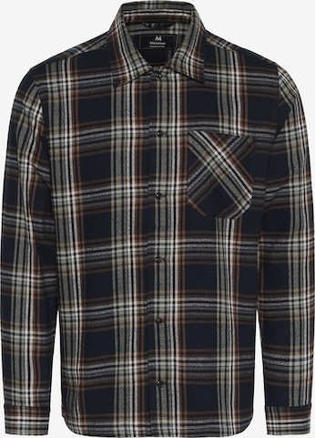 Chemise 'Pelton' Matinique en bleu : devant