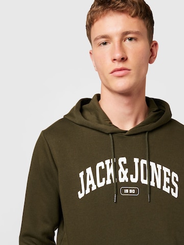 JACK & JONES Sweatshirt 'BOOSTER' in Green
