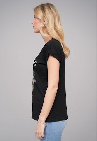 Cloud5ive T-Shirt 'Limoncello' in Schwarz