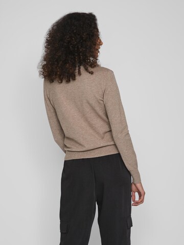 VILA Sweater 'Comfy' in Brown