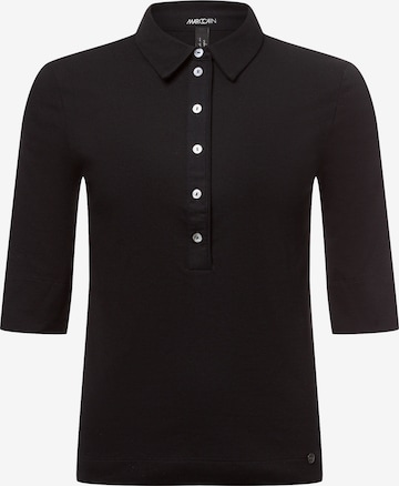 Marc Cain Poloshirt in Schwarz: Vorderseite