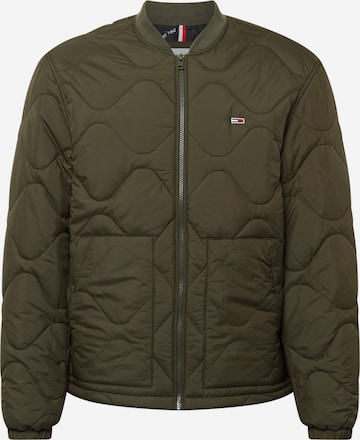 Tommy Jeans Between-season jacket in Green: front