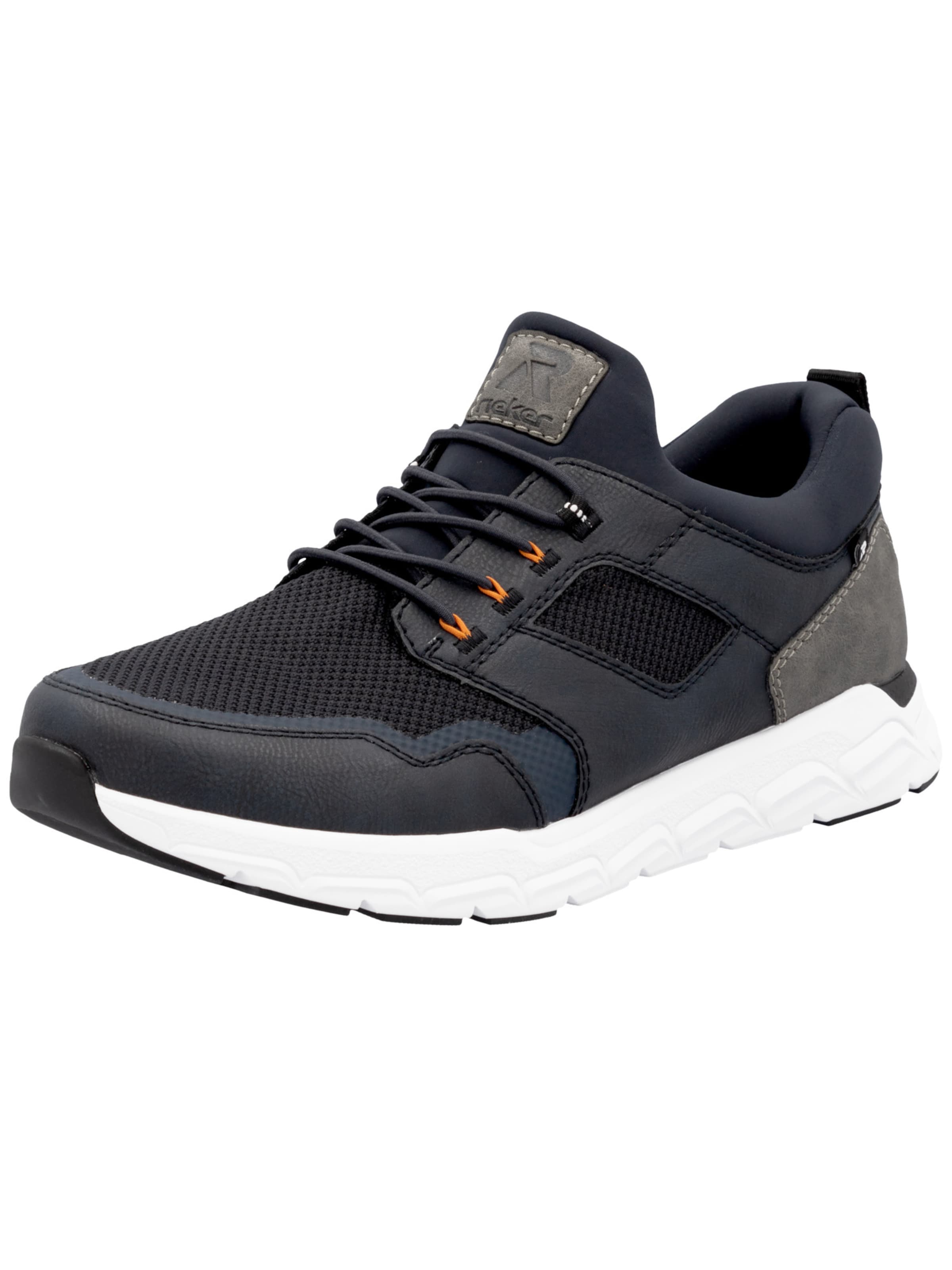 Sneaker bassa di Rieker in blu: frontale