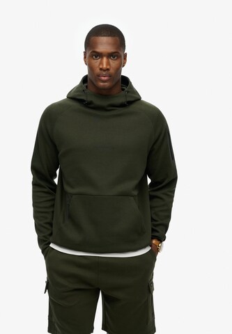 Superdry Sweatshirt in Groen: voorkant