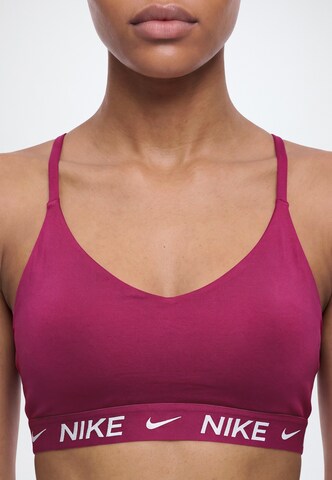 NIKE Bustier Sportmelltartók 'INDY' - lila