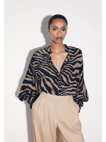 SEIDENSTICKER Blouse in Brown