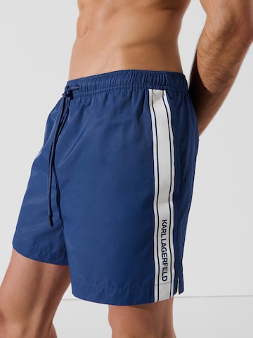 Maillot de bain Karl Lagerfeld en bleu